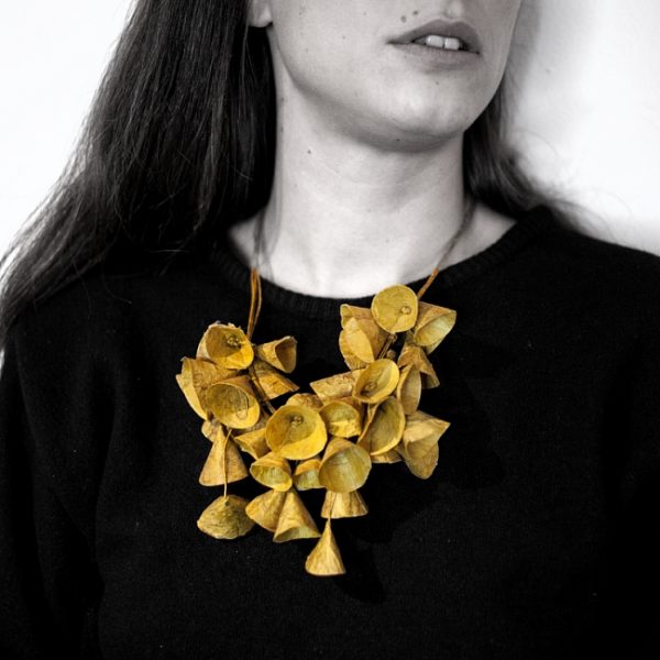 ana hagopian collares, paper jewellery