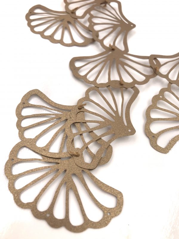 ana hagopian collares, paper jewellery