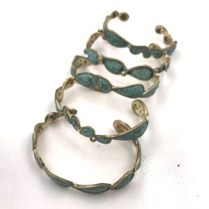 BRAZALETE ESTRECHO CHUMBERA BRONCE