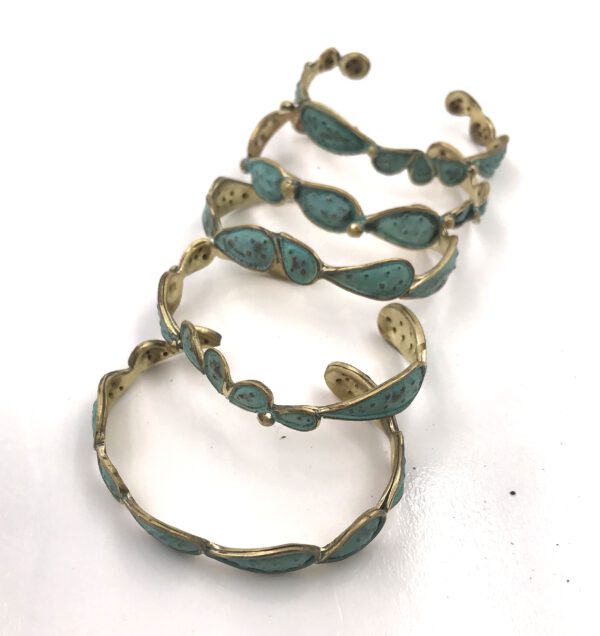 BRAZALETE ESTRECHO CHUMBERA BRONCE