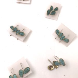 PENDIENTES PEQUEÑOS CHUMBERA BRONCE 2