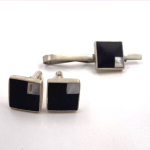 gemelos de nacar, gemelos originales plata, gemelos plata artesanos, joyería para hombre, joyas de plata artesanales, carlos tellechea