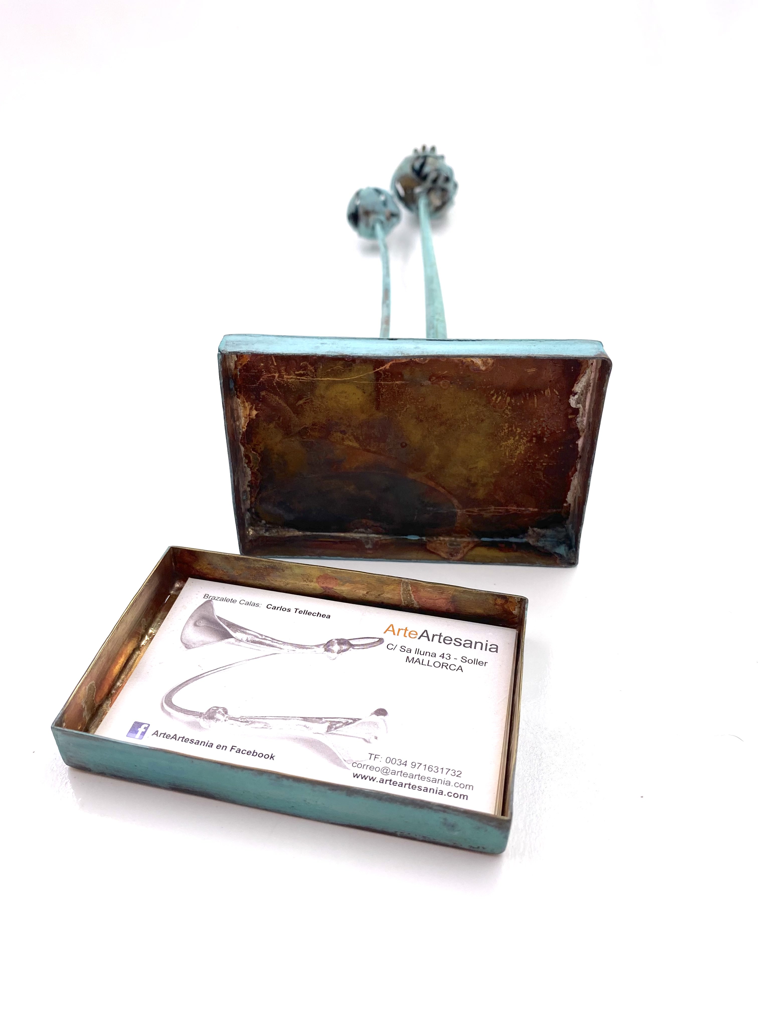 IMG_3626 caja de latón cuadrada, flores modernas, flores artificiales para decorar, figuras decorativas de diseño, salón moderno, escultura moderna, esculturas decorativas para el hogar, carlos tellechea, escultura con pátina, esculturas modernas para casa