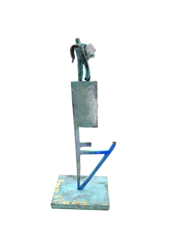 Escultura de Juanjo Villar Metal Art