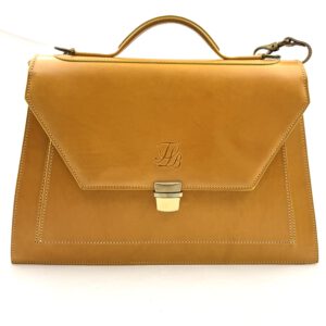 bolso maletin talabar amarillo arteartesania