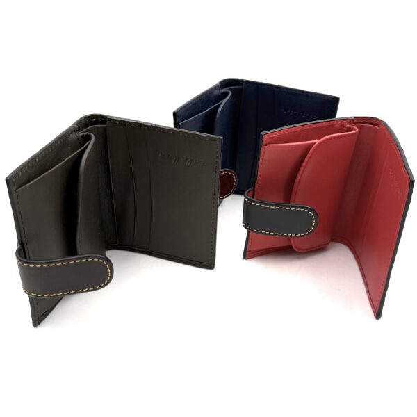 cartera de cuero talabar pintada a mano arteartesania