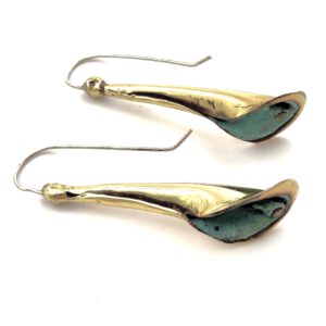PENDIENTES CALA BRONCE GRANDE HECHOS EN SOLLER MALLORCA POR CARLOS TELLECHEA