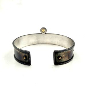 BRAZALETE-ORO-CITRINO ARTEARTESANÍA